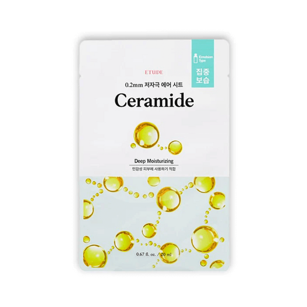 Face Sheet Mask Ceramide Hydrating Barrier Repair Etude House 20ml