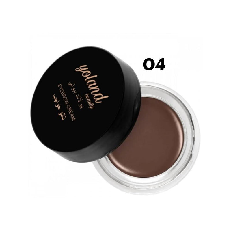 Best Eyebrow Gel Waterproof Long-Lasting Definition No. 04 Yolande Beauty 5g