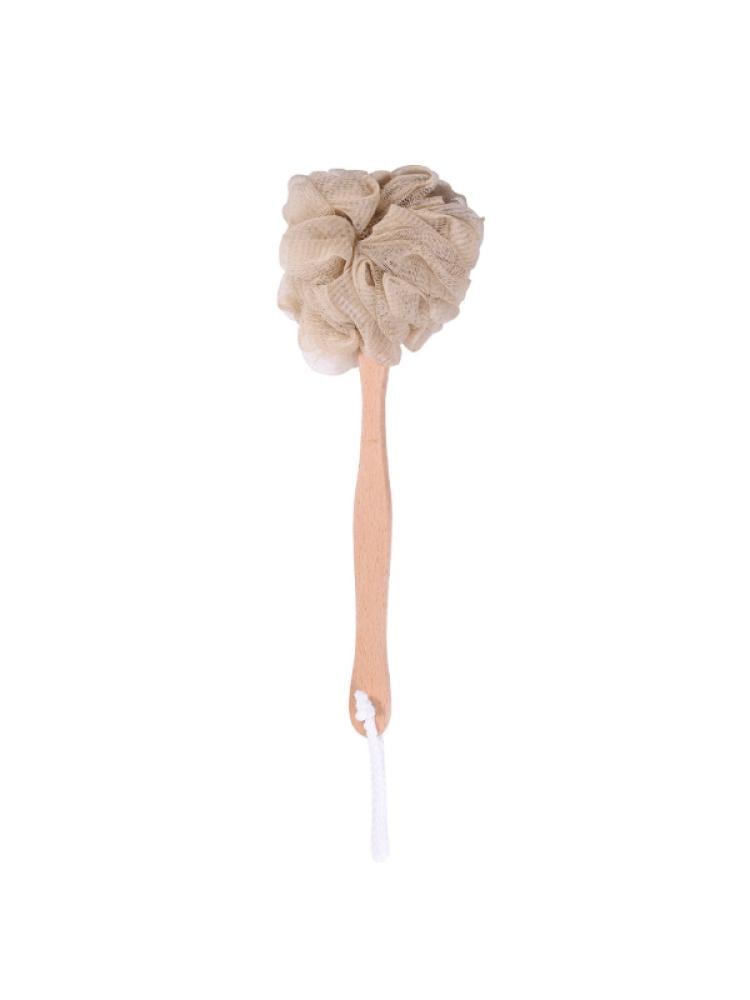 Spa System Body Loofah with Wooden Handle - Assorted Colors