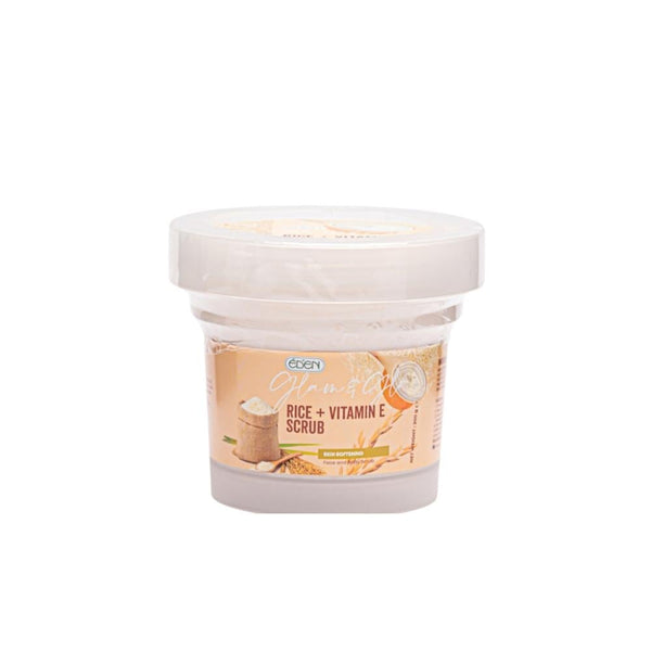 Eden Rice and Vitamin E Face and Body Scrub 200g Brightening
