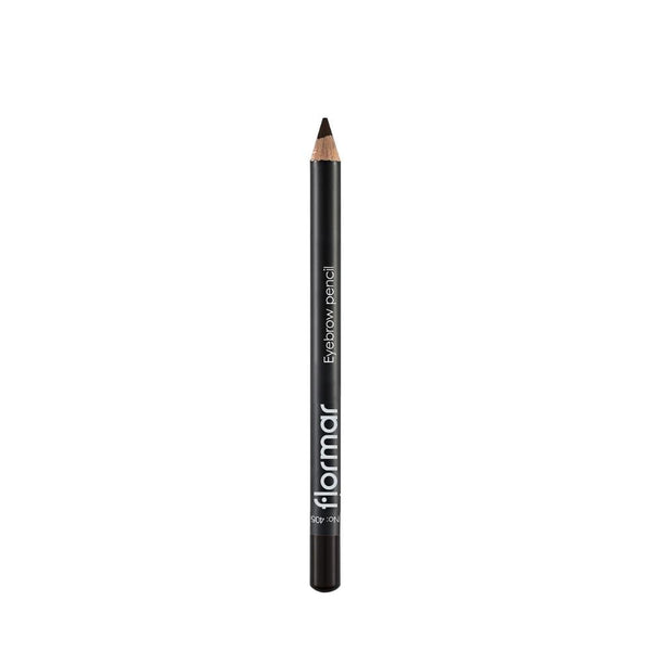 Flormar Eyebrow Pencil Dark Brown 405 Plant Oil Formula Built-in Brush