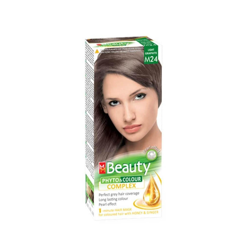 Light Brown Hair Dye Complex M24 Nourishing MM Beauty 100ml