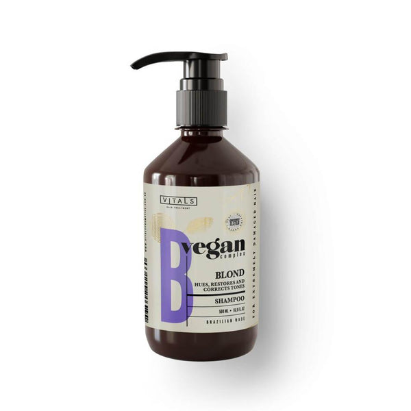 Best Shampoo for Blonde Color Treated Hair Vegan Vitals 500ml