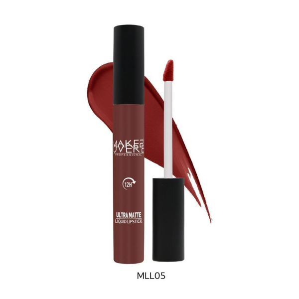 Make Over 22 Ultra Matte Liquid Lipstick MLL05, Full Coverage