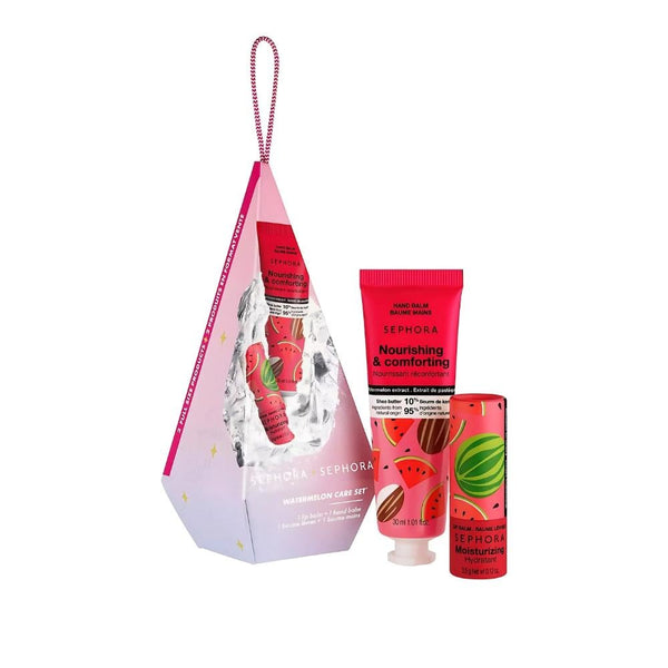 Lip Balm and Hand Cream Set Watermelon Hydrating Sephora 2 Pieces
