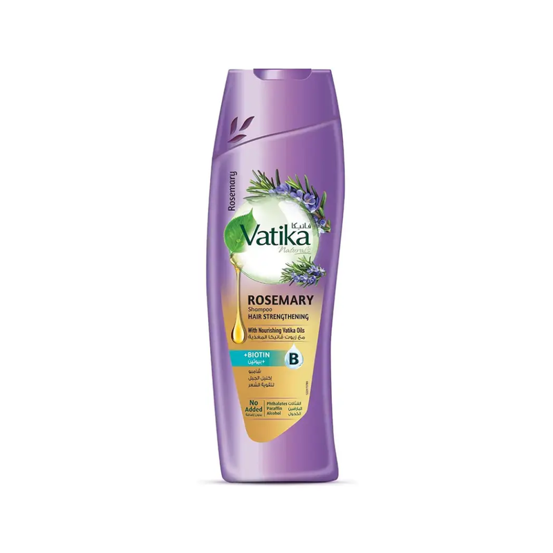Rosemary Shampoo for Thinning Hair Strengthening Formula Vatika 400ml