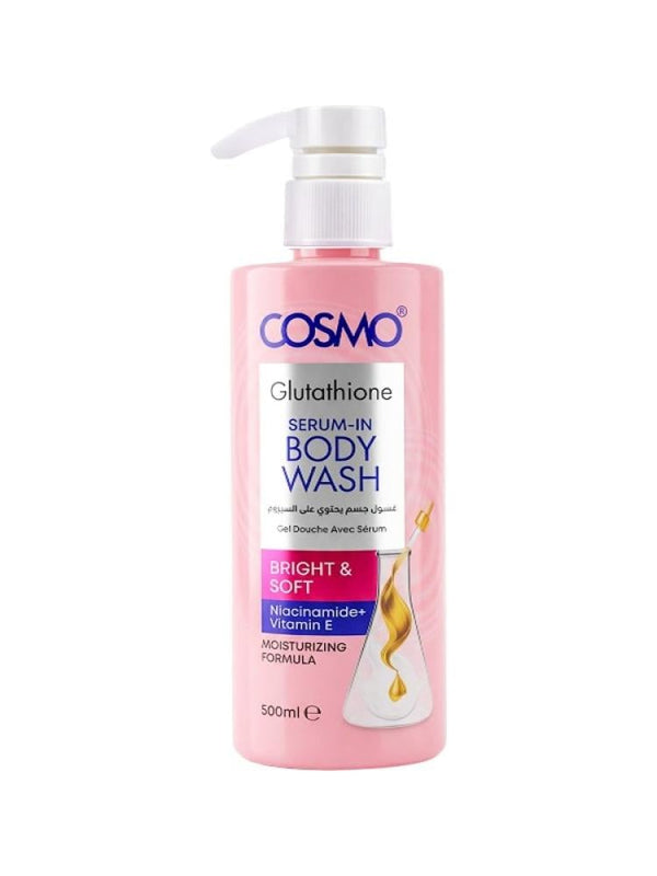 Cosmo Glutathione Body Wash with Niacinamide & Vitamin E - 500ml