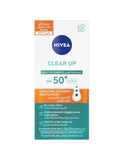 Face Sunscreen SPF 50+ Matte Clear Up Daily UV Fluid Nivea 40ml