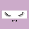 Kaya Natural Mink Eyelashes M13, 100% Siberian Mink Hair, Reusable