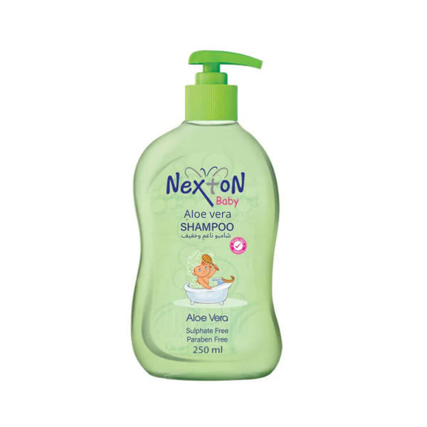 Nexton Baby Shampoo with Aloe Vera, Moisturizing, 250ml