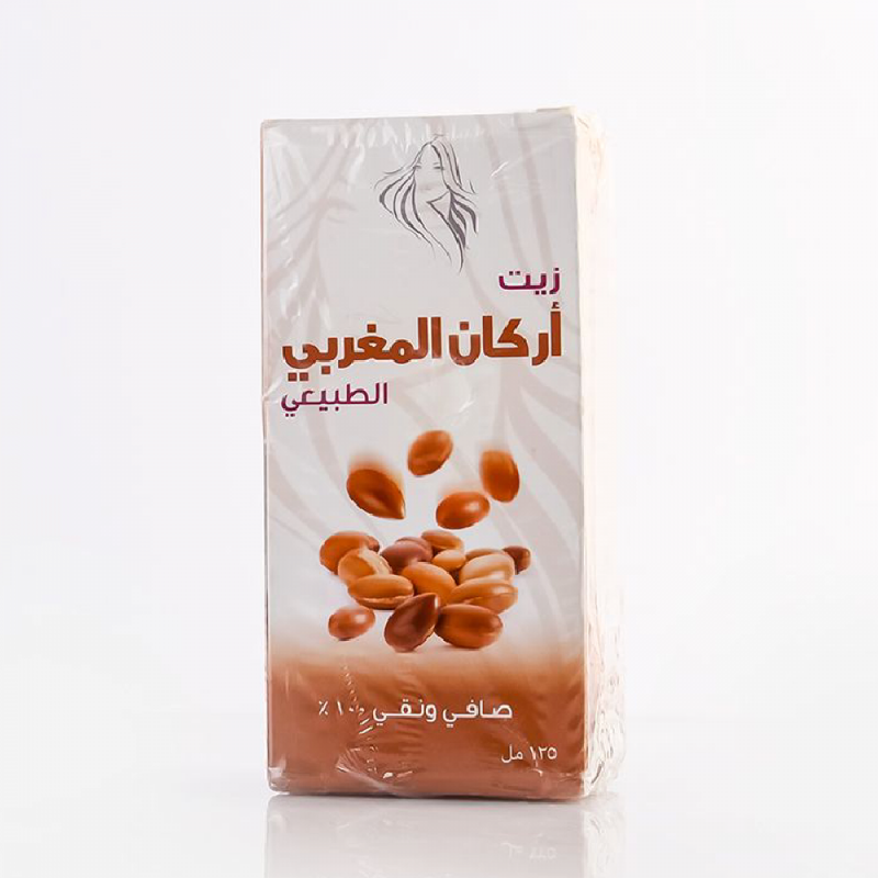 Moroccan Argan Oil Pure Hair and Skin Nourishment Viola Flower 125ml