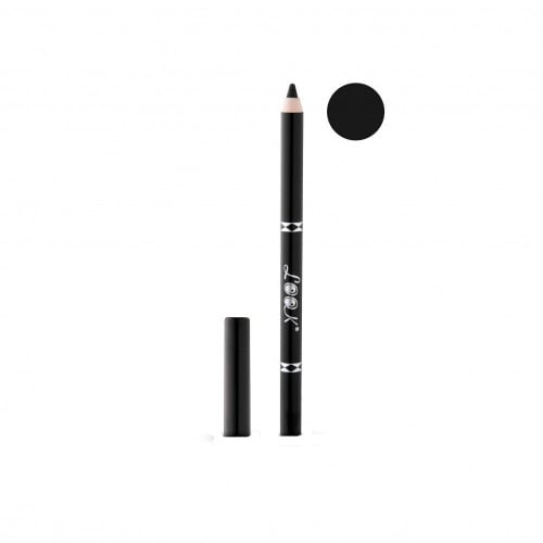 Look Waterproof Eyeliner Pencil Black 1210 Long-Lasting