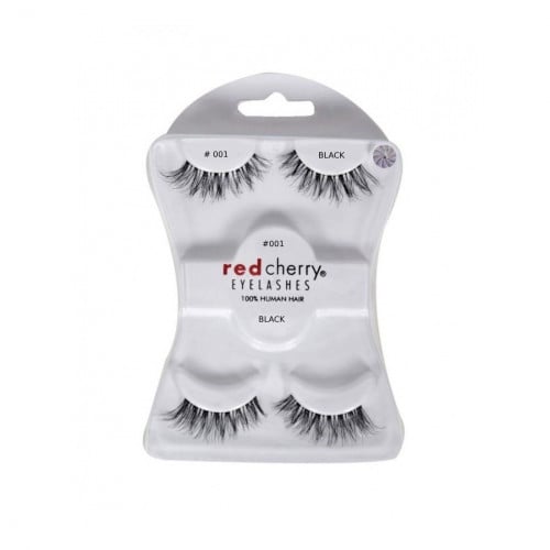 Red Cherry False Eyelashes 001 Set Self-Adhesive 2 Pairs