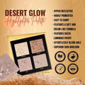 Forever 52 Desert Highlighter Palette, 4 Colors