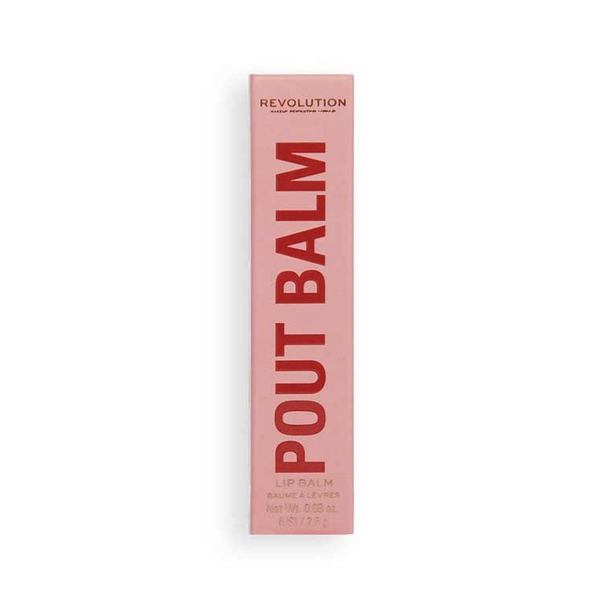 Revolution Bare Shine Lip Balm, Pigmented & Glossy Finish, 2.5g