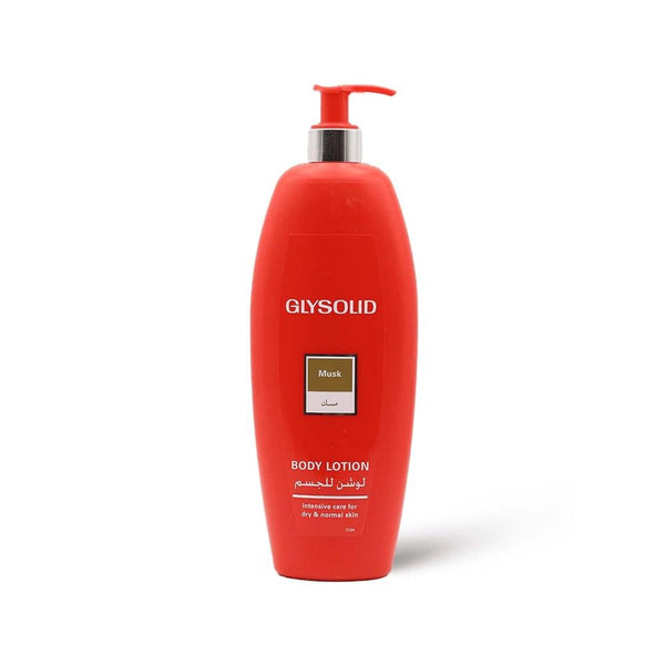 Best Body Lotion for Dry Skin Musk Glysolid 500ml