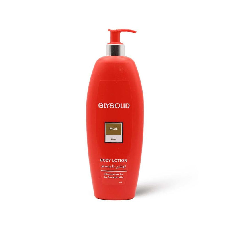 Best Body Lotion for Dry Skin Musk Glysolid 500ml