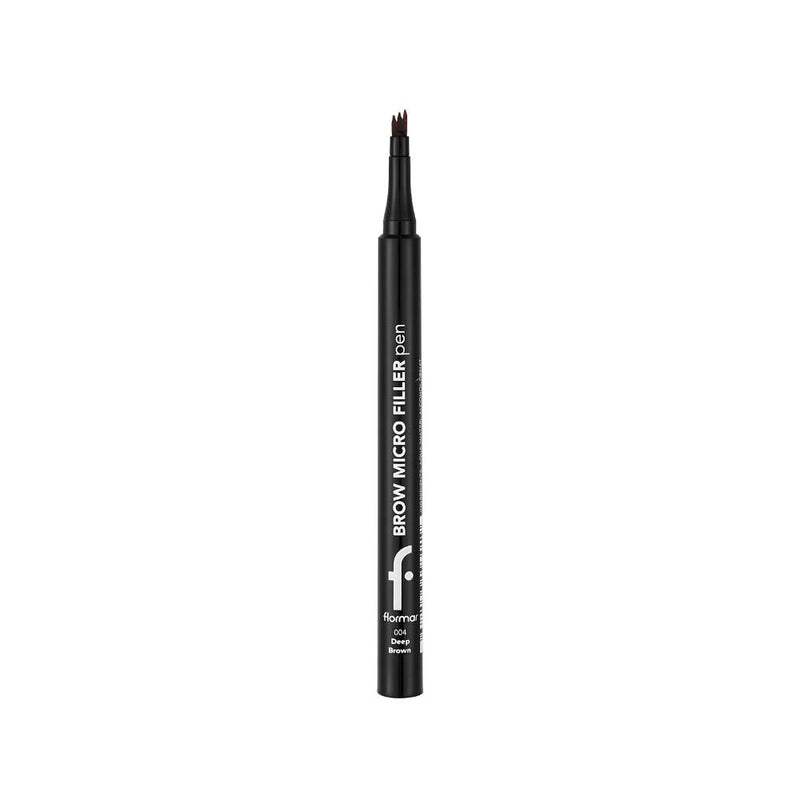 Flormar Micro Filler Eyebrow Pencil Ultra-Fine Tip 004 Deep Brown