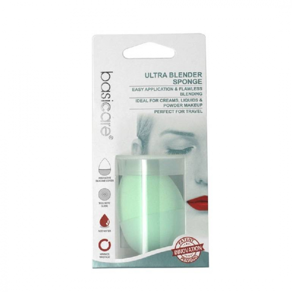 Basicare Blending Sponge with Silicone Cover and Waterproof Cap