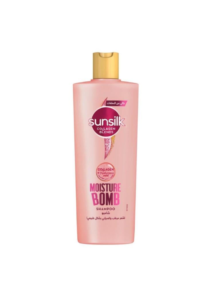 Sunsilk Collagen Blends Moisturizing Shampoo - Sulfate-Free, 350ml
