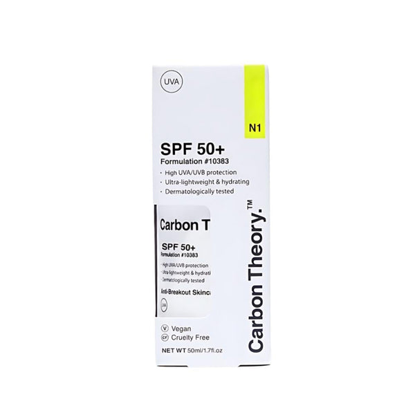 Carbon Theory Daylight SPF 50 Sunscreen UVA/UVB Protection 50ml