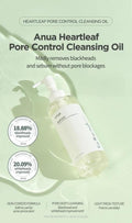 Heartleaf Pore Control Cleansing Oil Deep Cleanse Anua 200ml