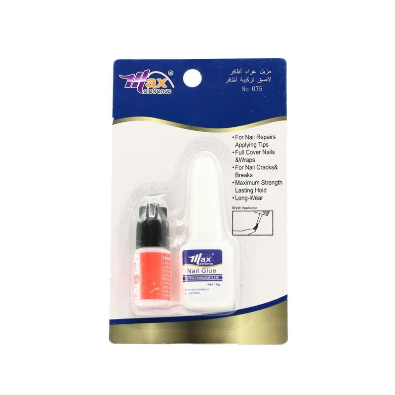 Acetone Adhesive Remover for Artificial Nails Max Elegance