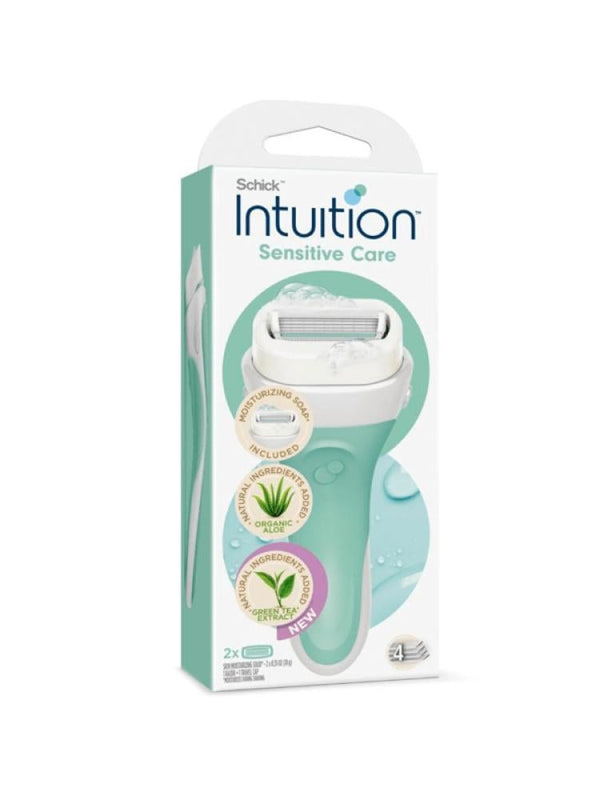 Schick Intuition Razor with Aloe Vera and Vitamin E 2-Piece