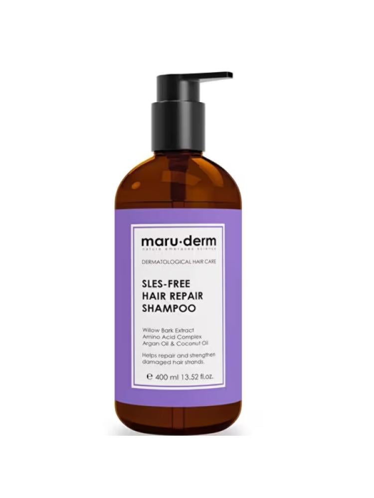 Maru Derm Hair Repair Shampoo with Amino Acid, Argan & Coconut Oil - 400ml