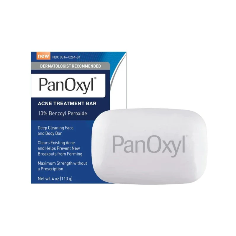 Buy Acne Bar Soap Cleansing Formula Face and Body PanOxyl 113g