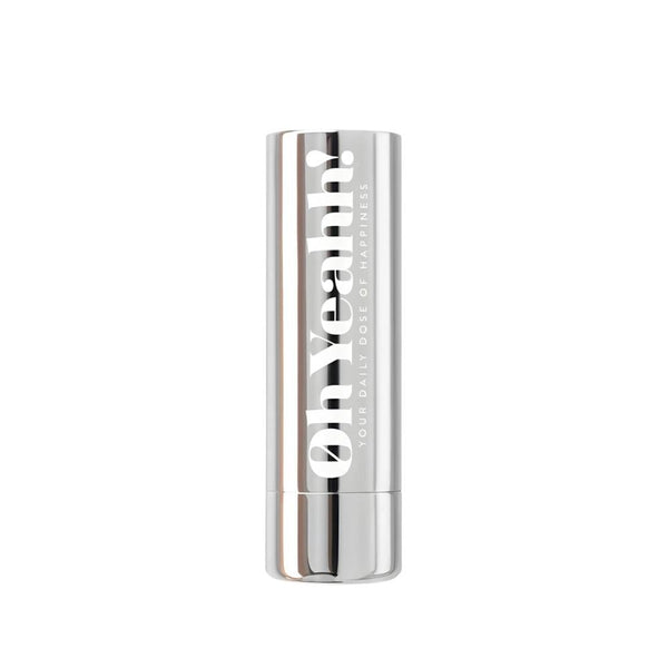 Oh Yeahh! Tinted Lip Balm SPF 15 Kiwi Extract Cocoa Butter Silver