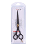 Hair System AD225 Finger Ring Hair Cutting Scissors with Finger Rest
