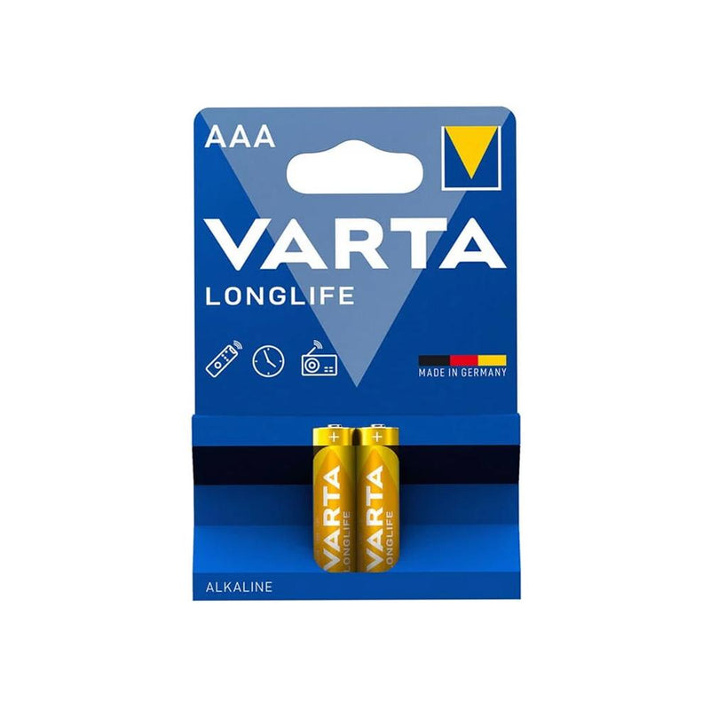AAA Alkaline Battery Long Life 1.5V Varta 4-Pack