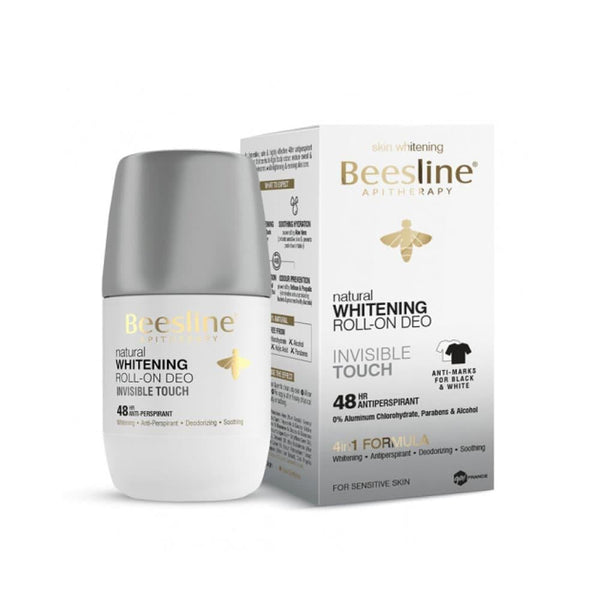 Whitening Deodorant Roll-On Invisible Light Touch Beesline 50ml