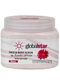 Global Star Rose Face & Body Scrub, 500ml