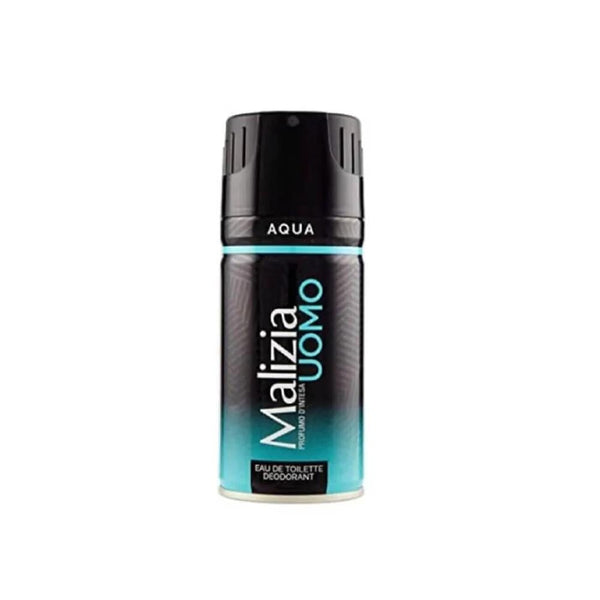 Men's Spray Deodorant Long-Lasting Freshness Sensitive Skin Aqua 150ml