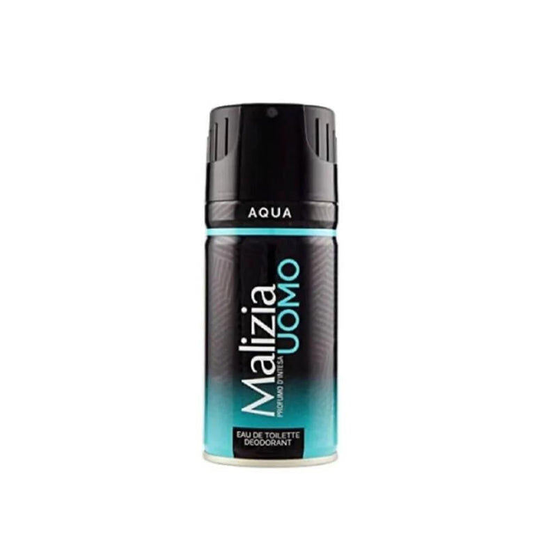 Men's Spray Deodorant Long-Lasting Freshness Sensitive Skin Aqua 150ml