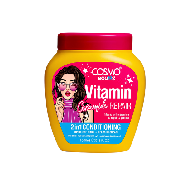 Hair Treatment Cream Ceramide Repair and Moisturize Cosmo Bounce 1000ml