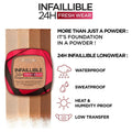 L'Oreal Paris Infallible 24HR Matte Powder Foundation 040 Cashmere