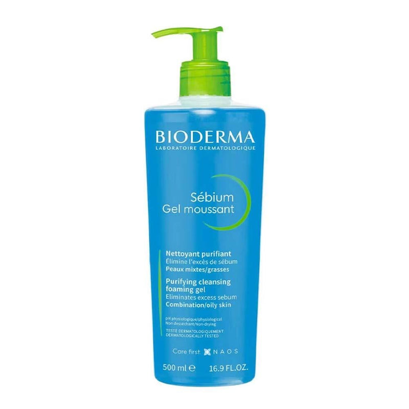 Purifying Gel Cleanser Oily Skin Sebium BIODERMA 500ml