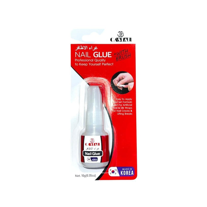 Castal Eyelash Adhesive Glue, Waterproof, Formaldehyde-Free, Clear
