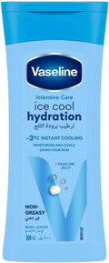 Vaseline Body Lotion Ice Cool Hydration Refreshing Cooling Formula 200ml