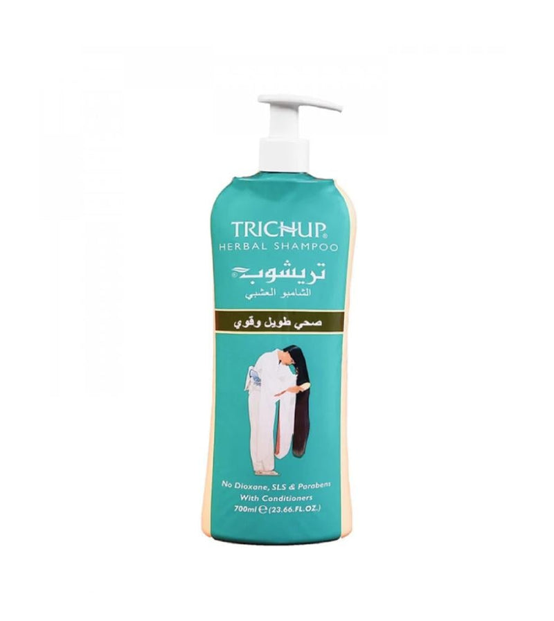Trichup Herbal Shampoo with Amla, Brahmi & Henna, 700 ml