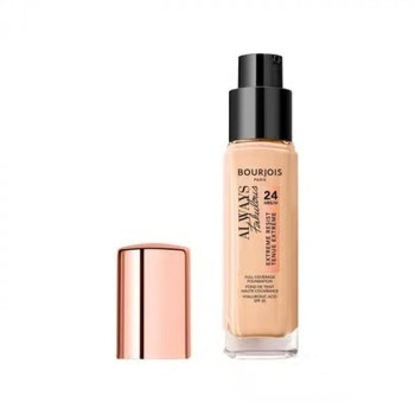 Bourjois Always Fabulous Liquid Foundation, SPF 20, Light Ivory, 120