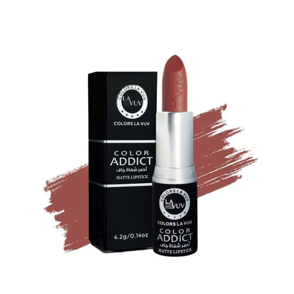 Lavuv Matte Creamy Lipstick 108 - Long-Lasting, Moisturizing
