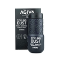 Agiva Styling Wax Powder, Strong Hold, Matte Finish, Black, 20ml