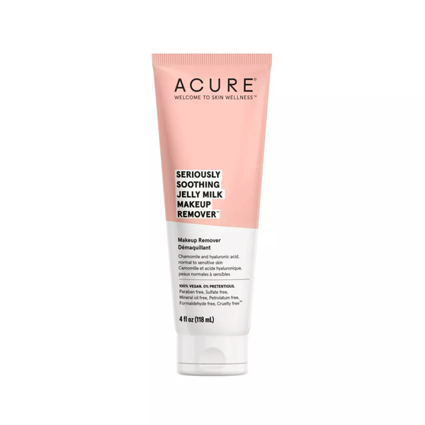 Acure Soothing Jelly Milk Makeup Remover, Coconut Milk, 118ml