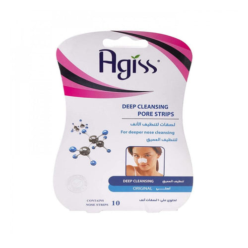 Deep Cleansing Nose Strips Blackhead Removal Agiss 10 Strips