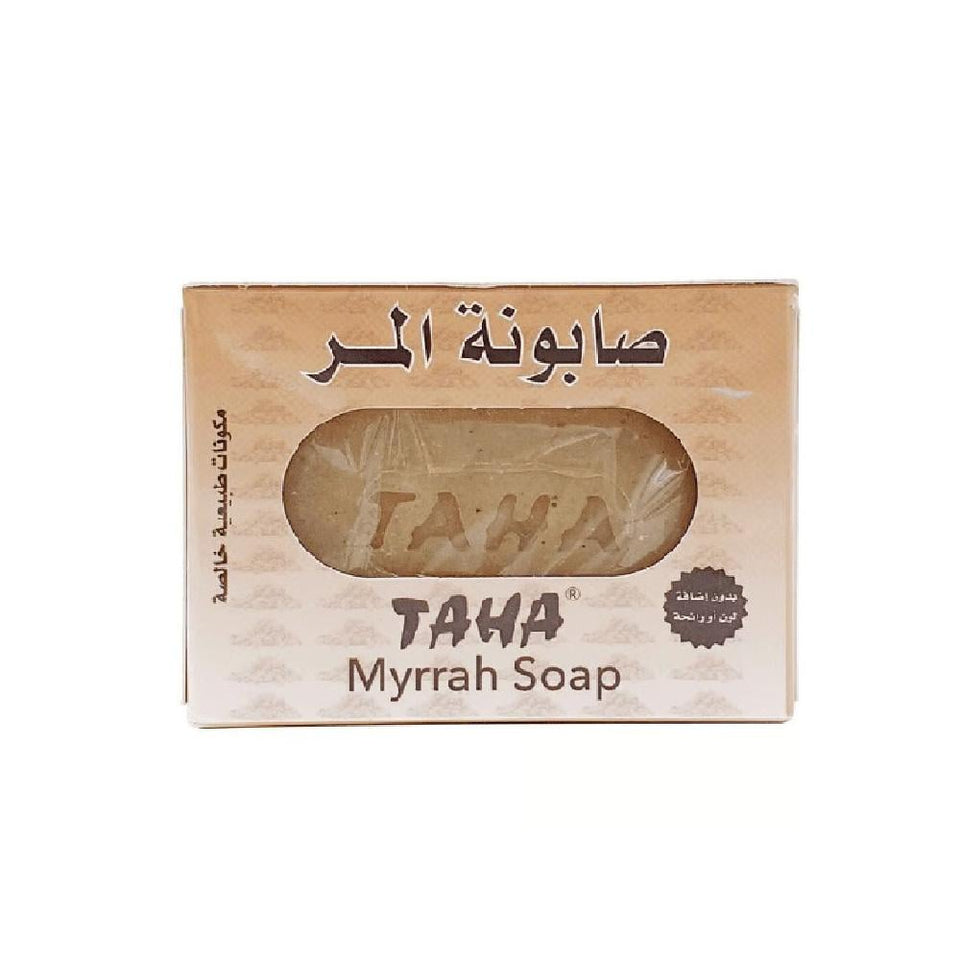 Taha Myrrh Soap Pure Natural Ingredients Cleanses & Moisturizes Skin 125g