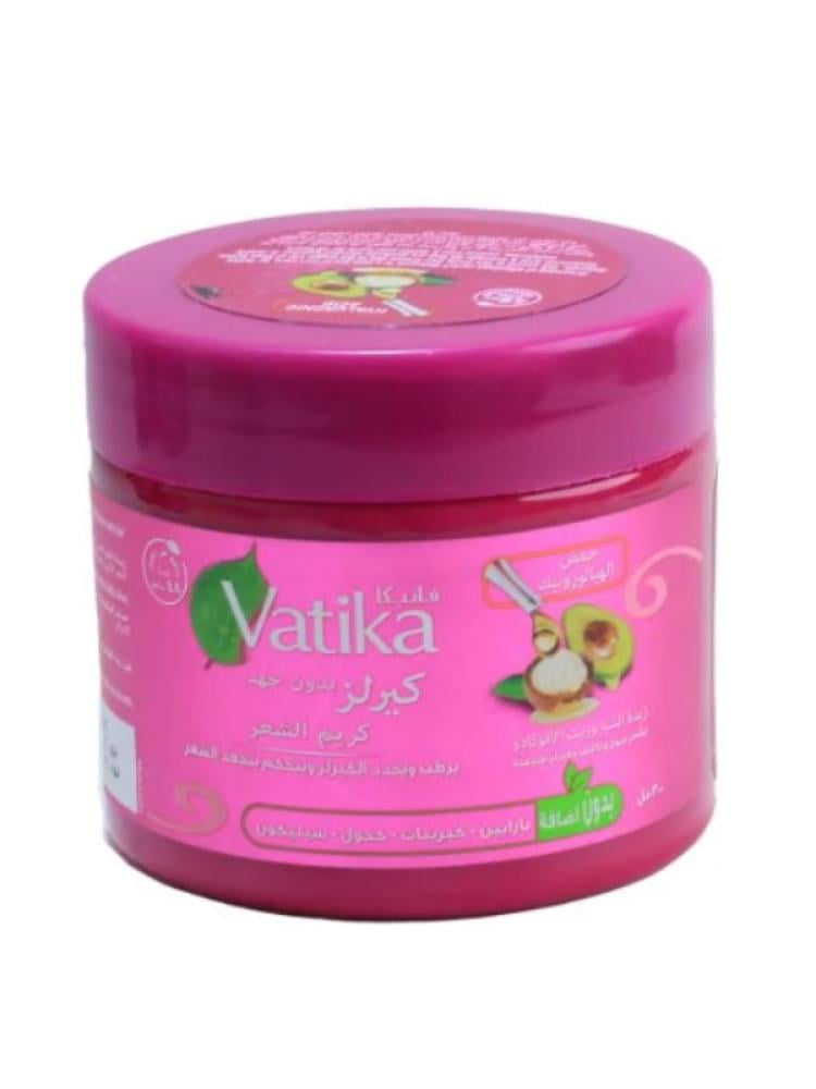 Vatika Hair Cream with Shea Butter, Hyaluronic Acid, Avocado - 300ml